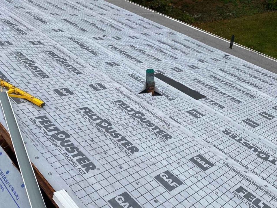 High-quality residential roofing installation by The Grace Family Roofing Company in South Central Pennsylvania.